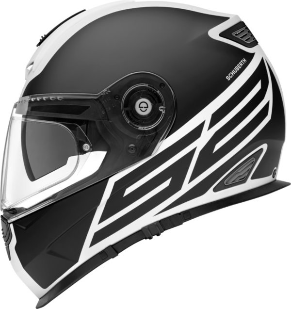 Schuberth Helm S2 Sport Traction white black matt - UVP 579,00 Euro