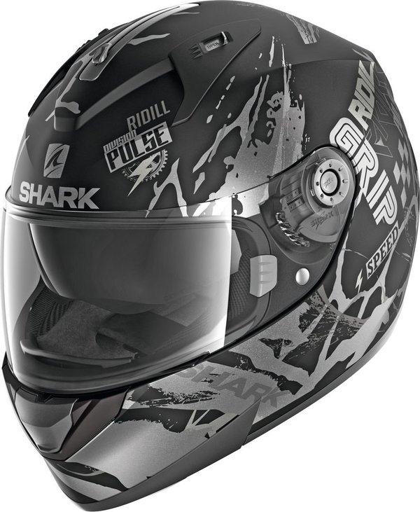SHARK Ridill Helm Drift-R schwarz grau matt - UVP 189,95 Euro