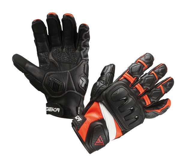 MODEKA Handschuhe Baali schwarz/orange UVP 59,90 Euro