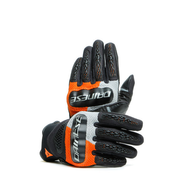 DAINESE D-Explorer Handschuhe grau orange schwarz