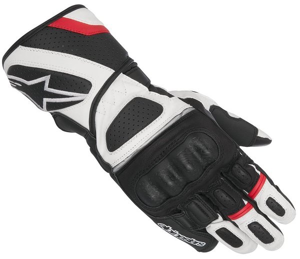 Alpinestars SP-Z Drystar Handschuhe schwarz weiß rot UVP 129,95€ *SALE*