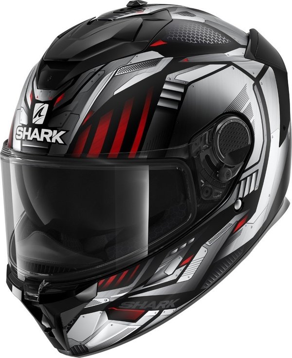 SHARK Helm Spartan GT Replikan schwarz grau rot matt - UVP 479,95 € *SALE*