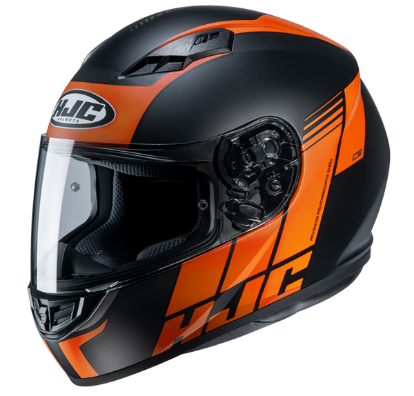 HJC Helm CS-15 Mylo schwarz orange matt MC7SF