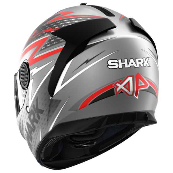SHARK Helm Spartan 1.2 Adrian Parassol grau matt rot - UVP 349,95 Euro