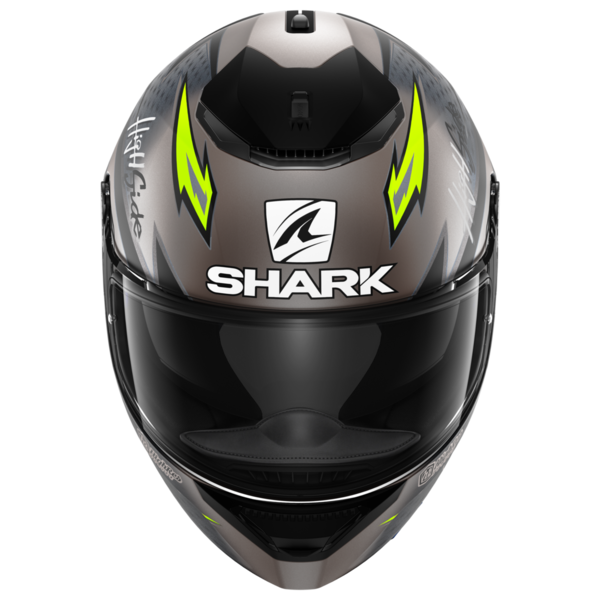 SHARK Helm Spartan 1.2 Adrian Parassol grau matt gelb - UVP 349,95 Euro