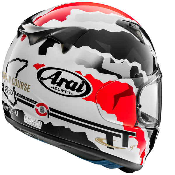 ARAI Helm Profile-V Doohan TT black white red UVP 669,95 Euro